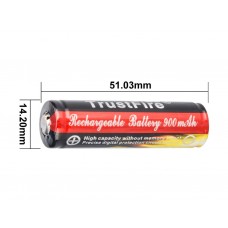 Trustfire 14500 900mAh 3,7V geschützte Li-Ion-Zelle (Flame)