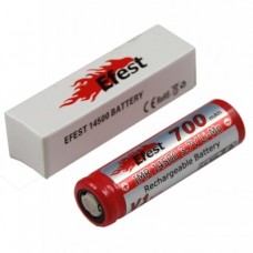 Efest IMR 14500 V1 - 700mAh 3,7V ungesicherter Li-Ion-Akku