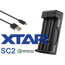 Xtar SC2 - Schnelladegerät für Li-Ion-Akkus mit QC 3.0 Eingang