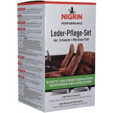 Nigrin Performance Lederpflege Set 4 teilig