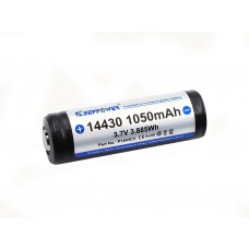 Keeppower 14430 - 1050mAh 3,6V - 3,7V Li-Ionen-Akku mit Schutzelektronik P1443C3