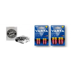 Varta Sales Drive Longlife Max Power + FC Bayern Decke	9137 112 857