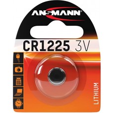 Ansmann Lithium-Knopfzelle CR1225 3V, 1er-Blister