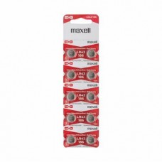 Maxell LR43 1,5V Alkaline Batterie Stripverpackung
