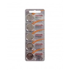 Maxell CR2016 Lithium Stripverpackung