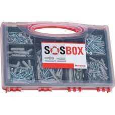 Fischer SOS-Box Dübel S/FU + Schrauben