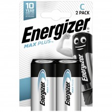Energizer Batterien Max Plus, C, Baby, R14, LR14, 1,5 V, 2-er Blister