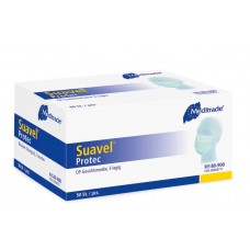 Suavel Protec OP-Gesichtsmaske Mundschutz 3-lagig Typ IIR blau 50 Stk.