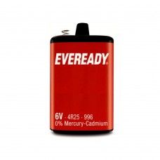 Eveready 996 4R25 Zink-Mangandioxid Laternen-Batterie, 6V, 11Ah