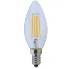 Polaroid LED Filament C35 Candle 4W, 450 Lumen, 2700 K, E14