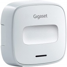 Gigaset Button - Smart-Home Set Ergänzung - Funktaste für die analoge Steuerung Ihrer Beleuchtung oder anderer elektrischer Geräte - verschiedene Klicktypen - verwendbar als Panikbutton, weiß