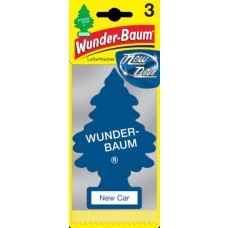 Wunderbaum Duft- Baum Auto Lufterfrischer Autoduft New Car 3er Karte