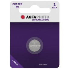 AgfaPhoto Lithium Knopfzelle CR1220 1er Blister
