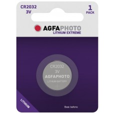 AGFAPHOTO CR2032 3V Lithium im 1er-Blister
