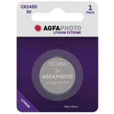 AGFAPHOTO CR2450 3V Lithium im 1er-Blister