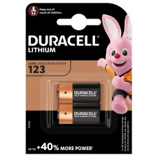 Duracell DL123 (CR17345) Lithium 3V im 2er-Blister
