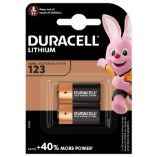 Duracell DL123 (CR17345) Lithium 3V im 2er-Blister
