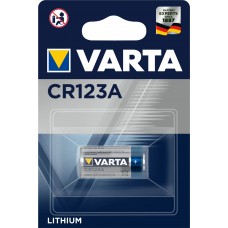 Varta CR123A 6205 301 401  3V Lithium in 1er-Blister