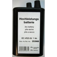 20 x 4R25 6V 7000mAh Blockbatterie Zink Kohle Baustellenleuchte