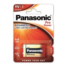 1x Panasonic Pro Power Alkaline 9V Block E-Block 6LR22 Batterie - Spielzeug