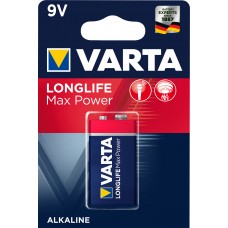 Varta 9V-Block 04722 101 401 LONGLIFE Max Power in 1er-Blister