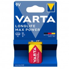 Varta 9V-Block 04722 101 401 LONGLIFE Max Power in 1er-Blister