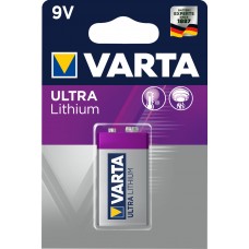 Varta 6122 301 401 ULTRA Lithium 9V E-Block in 1er-Blister
