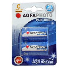 AGFAPHOTO Alkaline Power Baby LR14 in 2er-Blister