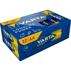 Varta Mignon 4906 121 132 LONGLIFE Power 12er Plastikfreie CUBE-Verpackung