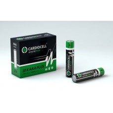 CARDIOCELL Micro PLUS AAA - LR03 Alkaline in 10er-Box (2er-Folie)