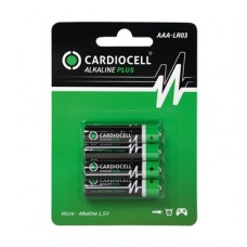 CARDIOCELL Micro PLUS AAA - LR03 Alkaline in 4er-Blister