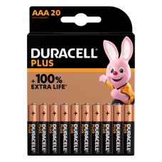 Duracell Micro MN2400 Plus in 20er-Blister *+100% EXTRA LIFE*