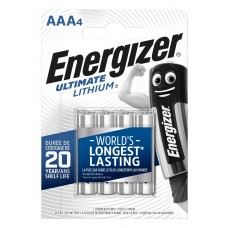 Energizer Micro L92 Ultimate Lithium 1,5V in 4er-Blister