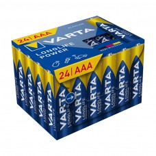 Varta Longlife Power 4903 121 134 AAA Micro LR03 1,2V - 24er Plastikfreie CUBE-Verpackung