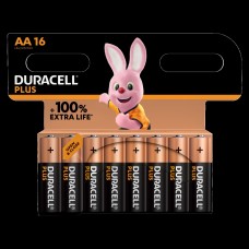 Duracell Mignon MN1500 Plus in 16er-Blister *+100% EXTRA LIFE*