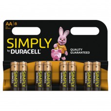 Duracell Mignon MN1500 Simply in 8er-Blister