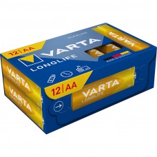  Varta Longlife 4106 301 132 AA Mignon LR6 1,2V Batterie - 12er Plastikfreie CUBE-Verpackung