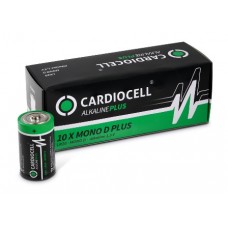 CARDIOCELL Mono PLUS D  - LR20 Alkaline in 10er-Box (2er-Folie)