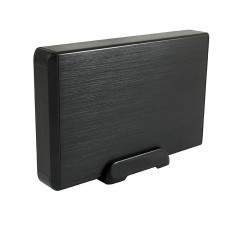 LC-Power LC-35U3-Hydra, ext. 3,5"-SATA-Festplattengehäuse USB 3.0, Alu, schwarz