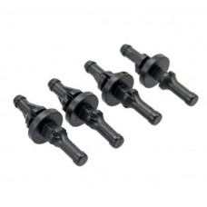 InLine® Lüfter Entkopplung, für Lüfter aller Größen von 60 bis 120mm, 100er Pack
