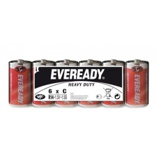 Energizer Eveready SHD Kohle-Zink Baby (C ) Folienpack 6er Blister