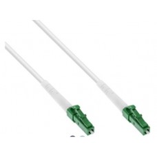 InLine® LWL Simplex Kabel, FTTH, LC/APC 8° zu LC/APC 8°, 9/125µm, OS2, 20m