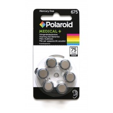 Polaroid Medical+ 675 Hörgeräte-Knopfzellen 650 mAh 1,45V