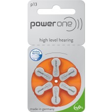 POWER ONE 13AE Hörgeräte-Knopfzellen 300mAh