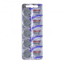 10 x Maxell CR 2032 3V Batterie Lithium Knopfzelle DL2032 im Strip 220mAh