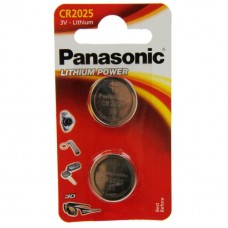 Panasonic CR2025 3V Lithium in 2er-Blister