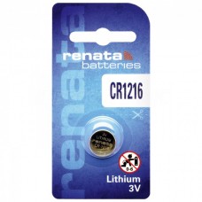 Renata CR1216.CU MFR 3V Lithium in 1er-Blister 30mAh