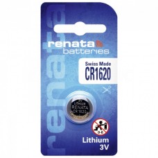 3 x Renata CR 1620 3V Lithium Batterie Knopfzelle 68mAh DL1620 im Blister