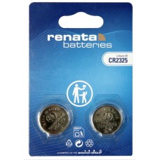 Renata CR2325.CU 3V Lithium in 2er-Blister 190mAh