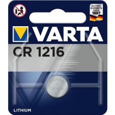 Varta CR1216 6216 101 401 3V Lithium in 1er-Blister